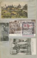 131487235; RNM 2015/175/1; Items Relating to Captain Charles Round-Turner and Empire Cruise in HMS Dauntless; scrapbook