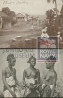 131487591; RNM 2015/175/1; Items Relating to Captain Charles Round-Turner and Empire Cruise in HMS Dauntless; scrapbook