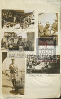 131488107; RNM 2015/175/1; Items Relating to Captain Charles Round-Turner and Empire Cruise in HMS Dauntless; scrapbook