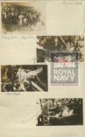 131488283; RNM 2015/175/1; Items Relating to Captain Charles Round-Turner and Empire Cruise in HMS Dauntless; scrapbook