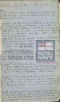 131488633; RNM 2015/175/1; Items Relating to Captain Charles Round-Turner and Empire Cruise in HMS Dauntless; scrapbook