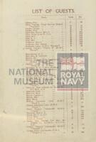 131489677; RNM 2015/175/1; Items Relating to Captain Charles Round-Turner and Empire Cruise in HMS Dauntless; scrapbook