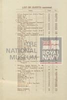 131490031; RNM 2015/175/1; Items Relating to Captain Charles Round-Turner and Empire Cruise in HMS Dauntless; scrapbook