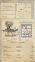 131491783; RNM 2015/175/1; Items Relating to Captain Charles Round-Turner and Empire Cruise in HMS Dauntless; scrapbook