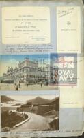 131492479; RNM 2015/175/1; Items Relating to Captain Charles Round-Turner and Empire Cruise in HMS Dauntless; scrapbook