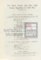 131494569; RNM 2015/175/1; Items Relating to Captain Charles Round-Turner and Empire Cruise in HMS Dauntless; scrapbook
