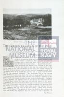 131500697; RNM 2015/175/1; Items Relating to Captain Charles Round-Turner and Empire Cruise in HMS Dauntless; scrapbook
