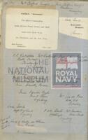 131503859; RNM 2015/175/1; Items Relating to Captain Charles Round-Turner and Empire Cruise in HMS Dauntless; scrapbook