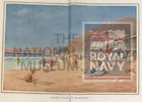131504389; RNM 2015/175/1; Items Relating to Captain Charles Round-Turner and Empire Cruise in HMS Dauntless; scrapbook