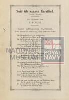 131506139; RNM 2015/175/1; Items Relating to Captain Charles Round-Turner and Empire Cruise in HMS Dauntless; scrapbook