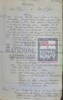 131506493; RNM 2015/175/1; Items Relating to Captain Charles Round-Turner and Empire Cruise in HMS Dauntless; scrapbook