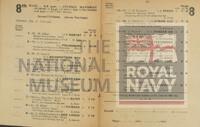 131509495; RNM 2015/175/1; Items Relating to Captain Charles Round-Turner and Empire Cruise in HMS Dauntless; scrapbook