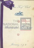 131512963; RNM 2015/175/1; Items Relating to Captain Charles Round-Turner and Empire Cruise in HMS Dauntless; scrapbook