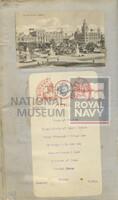 131513481; RNM 2015/175/1; Items Relating to Captain Charles Round-Turner and Empire Cruise in HMS Dauntless; scrapbook