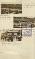 131513831; RNM 2015/175/1; Items Relating to Captain Charles Round-Turner and Empire Cruise in HMS Dauntless; scrapbook