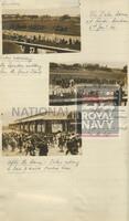 131514181; RNM 2015/175/1; Items Relating to Captain Charles Round-Turner and Empire Cruise in HMS Dauntless; scrapbook