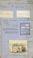 131515227; RNM 2015/175/1; Items Relating to Captain Charles Round-Turner and Empire Cruise in HMS Dauntless; scrapbook