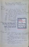 131515579; RNM 2015/175/1; Items Relating to Captain Charles Round-Turner and Empire Cruise in HMS Dauntless; scrapbook