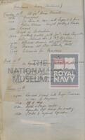 131515753; RNM 2015/175/1; Items Relating to Captain Charles Round-Turner and Empire Cruise in HMS Dauntless; scrapbook