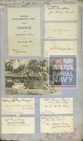 131516803; RNM 2015/175/1; Items Relating to Captain Charles Round-Turner and Empire Cruise in HMS Dauntless; scrapbook