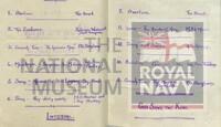 131518031; RNM 2015/175/1; Items Relating to Captain Charles Round-Turner and Empire Cruise in HMS Dauntless; scrapbook