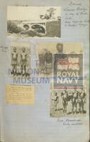 131518731; RNM 2015/175/1; Items Relating to Captain Charles Round-Turner and Empire Cruise in HMS Dauntless; scrapbook