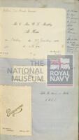 131520481; RNM 2015/175/1; Items Relating to Captain Charles Round-Turner and Empire Cruise in HMS Dauntless; scrapbook