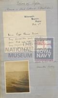 131521181; RNM 2015/175/1; Items Relating to Captain Charles Round-Turner and Empire Cruise in HMS Dauntless; scrapbook