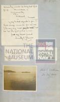 131521355; RNM 2015/175/1; Items Relating to Captain Charles Round-Turner and Empire Cruise in HMS Dauntless; scrapbook