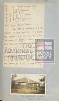 131521703; RNM 2015/175/1; Items Relating to Captain Charles Round-Turner and Empire Cruise in HMS Dauntless; scrapbook