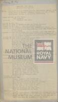 131523115; RNM 2015/175/1; Items Relating to Captain Charles Round-Turner and Empire Cruise in HMS Dauntless; scrapbook