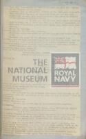 131523285; RNM 2015/175/1; Items Relating to Captain Charles Round-Turner and Empire Cruise in HMS Dauntless; scrapbook