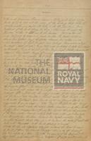 135853191; RNM 1988/259/1; Diary of the Empire Cruise; diary