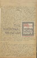 135858011; RNM 1988/259/1; Diary of the Empire Cruise; diary