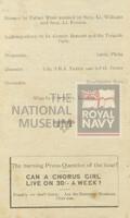 135859959; RNM 1988/259/1; Diary of the Empire Cruise; diary