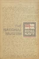 135863061; RNM 1988/259/1; Diary of the Empire Cruise; diary